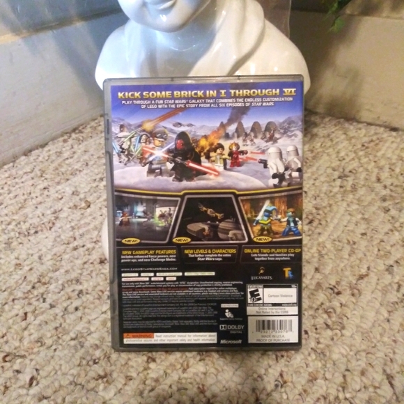 3/$18 XBOX 360 LEGO Star Wars The Complete Saga - Picture 2 of 5